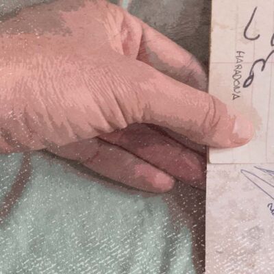 Autógrafo de último minuto