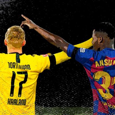 Ansu Fati y Haaland