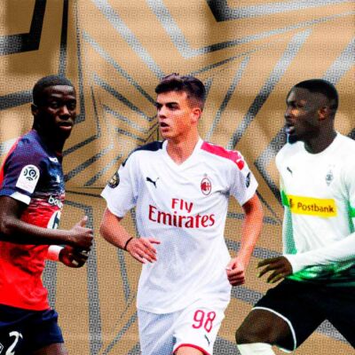 Jóvenes futbolistas