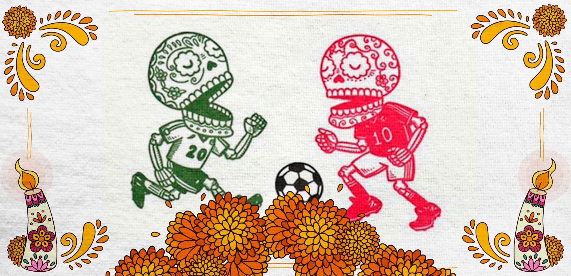 ¿Día de muertos o Hallowen? ¿Futbol o Soccer?