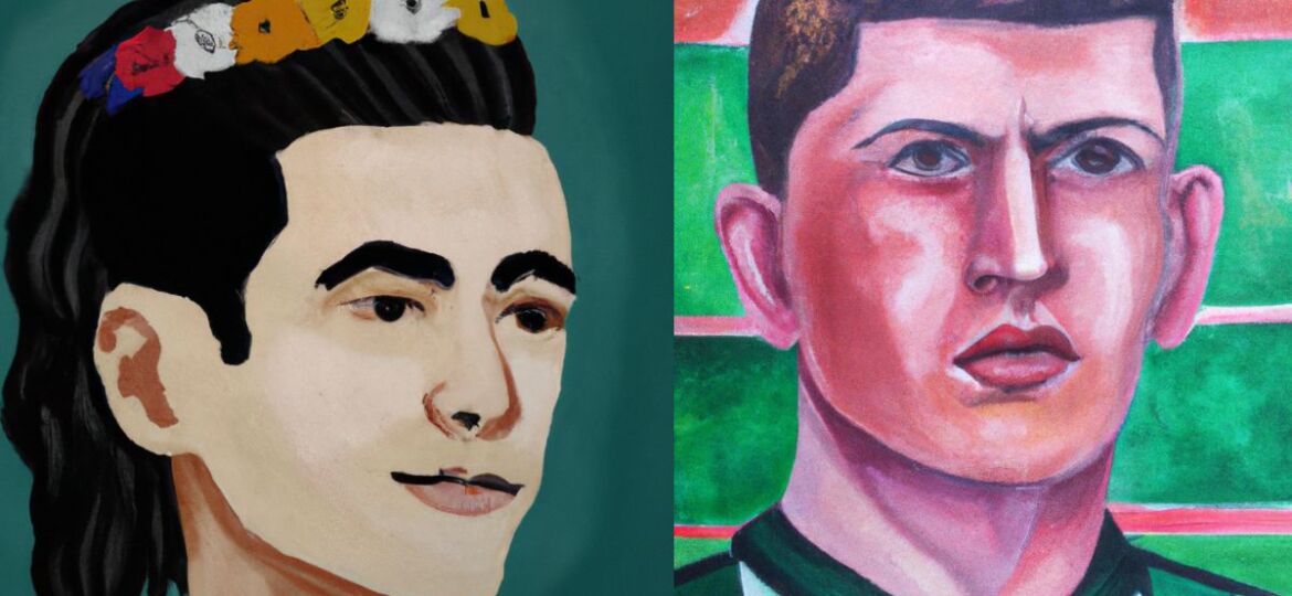 El 11 histórico de México en pintura