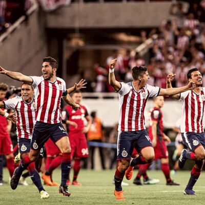 Un cuadrito verde y un equipo rojiblanco